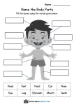 thumbnail of Name the Body Parts (Class 1) EVS